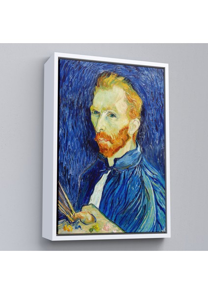 Çerçeveli Vincent Van Gogh - Otoportre TABLO-7456 fırsatları
