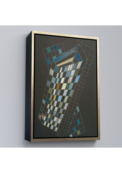 Çerçeveli Wassily Kandinsky - Küçük Uçaklar TABLOSU-7494 modelleri