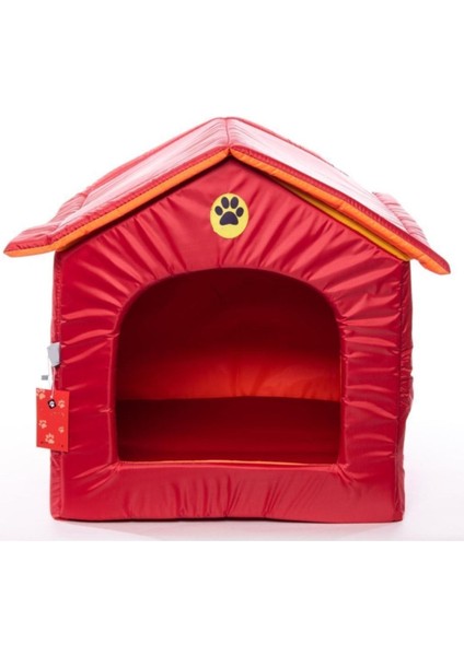 Kırmızı Ev Silinebilir Paraşüt Kumaş Köpek/kedi Kulübesi fiyatları
