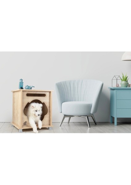 Köpek Evi, Kahverengi, Rahat ve Güvenli, Dayanıklı ve Şık Tasarım fiyatları