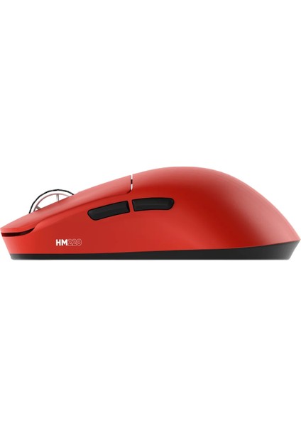 Gaming HM220K 1k Hz 12000 Dpı Tri-Mode Kablosuz/bluetooth Kırmızı Gaming Mouse fırsatları