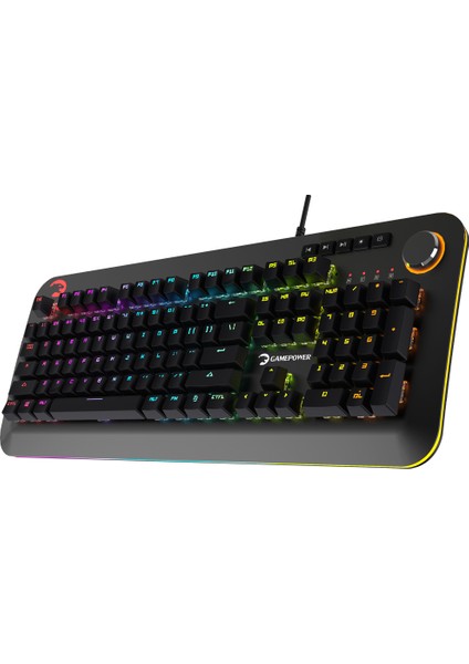 Starscream 60M Rgb Kırmızı Switch 60 Milyon Ingilizce Q USB Suya Dayanıklı Optik Mekanik Gaming Klavye fırsatları