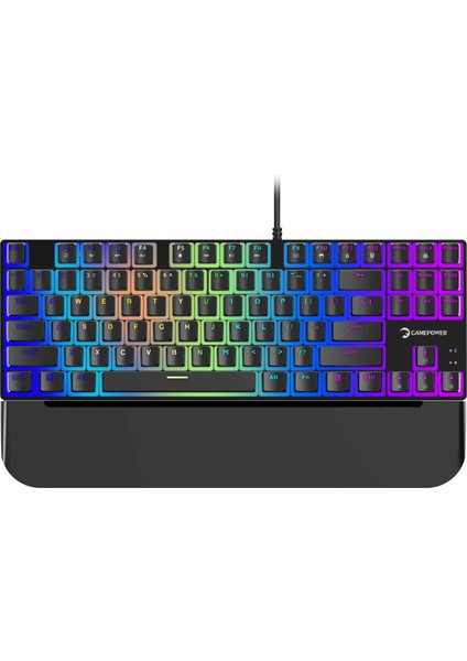 Suki Tkl Mekanik Black Outemu Switch Puding Keycaps Ingilizce Q USB Gaming Klavye fiyatları