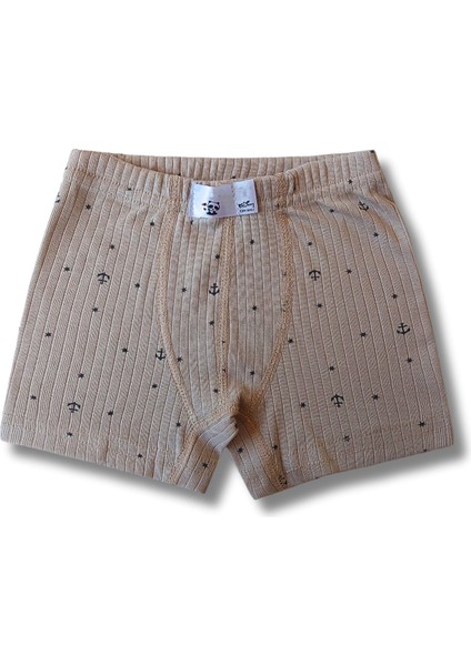 %100 Pamuk Erkek Çocuk Boxer Külot Iç Çamaşır 6'lı Set indirimleri