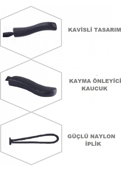 Fermuar Çekme Ipi 20 Adet Fermuar Elcik (10 Siyah + 10 Kırmızı) Çanta Mont Valiz Uyumlu fiyatları