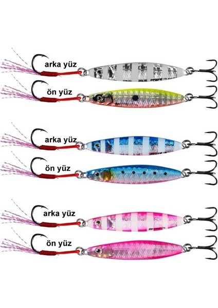 Çift Taraflı 3 Lü Jig Seti fiyatları