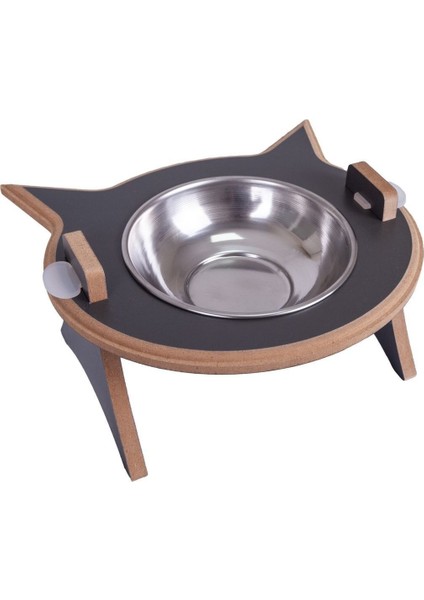 Gri Çelik Kedi ve Köpek Mama ve Su Kabı, Dayanıklı ve Şık Tasarım modelleri