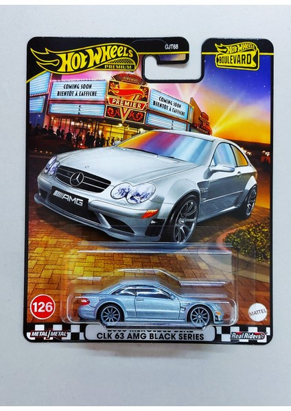 Premium 2008 Mercedes-Benz Clk 63 Amg Black Series ( Boulevard ) Model Araba