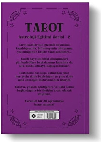 Tarot Astroloji Eğitimi Serisi 2 Semiha Alp 208 Sayfa Ciltsiz Yayın 2023 Ekorp Kitap fırsatları