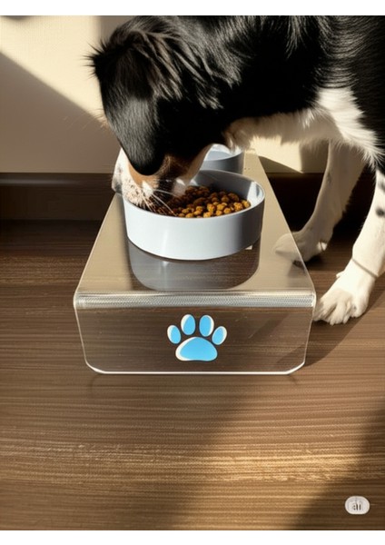 2'li Beyaz Seramik Kedi Köpek Mama ve Su Kabı, 1 Litre, Şık ve Kullanışlı fiyatları