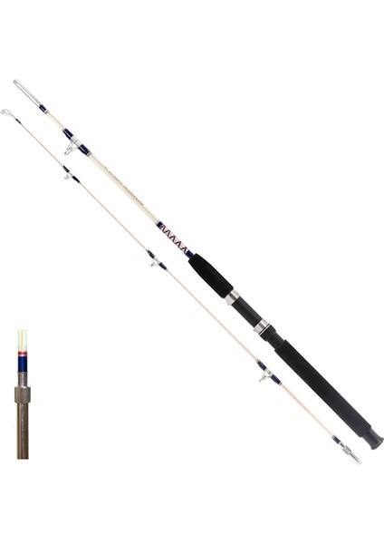Hurricane Serisi 135CM 20-40 Lbs Tekne - Bot Olta Kamışı