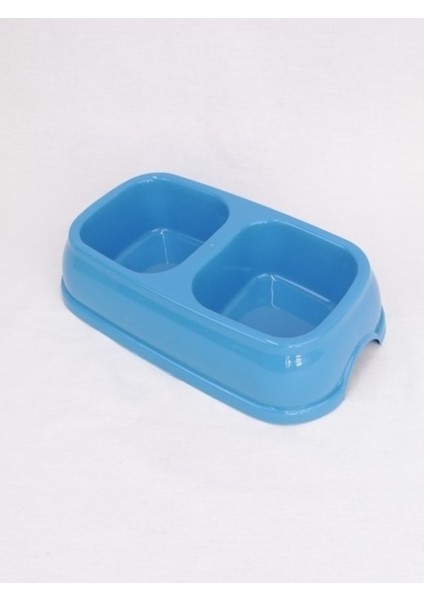 Iki Bölmeli Büyük Boy Plastik Mama ve Su Kabı, Mavi, Dayanıklı ve Pratik Kullanım fiyatları