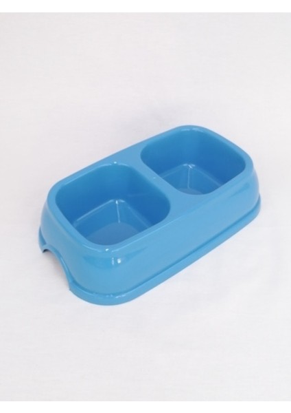 Iki Bölmeli Büyük Boy Plastik Mama ve Su Kabı, Mavi, Dayanıklı ve Pratik Kullanım modelleri