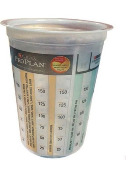 Turuncu Plastik Evcil Hayvan Ölçü Kabı, 0-1 L Hacim, Şık ve Kullanışlı