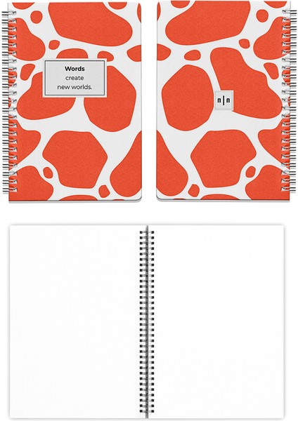 A5 Spiralli Not Defteri 4’lü Set – Çizgisiz, 120 Sayfa, Leopar & Kurdela Temalı, Okul Defteri indirimleri
