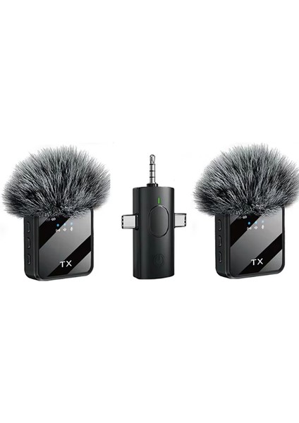 Profesyonel Kablosuz Mikrofon Seti – Youtube, Reels, Tiktok, Podcast Için Uygun indirimleri