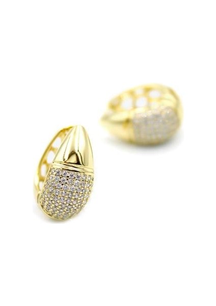 Damla Taşlı Küpe - Altın fiyatları