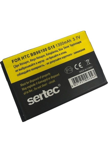 Htc G15 Salsa / BB96100 Uyumlu Batarya