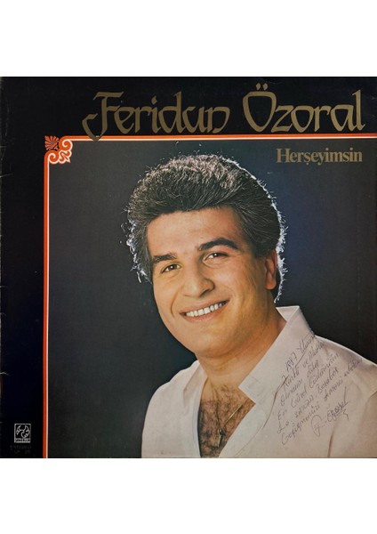 Feridun Özoral ‎– Herşeyimsin Lp