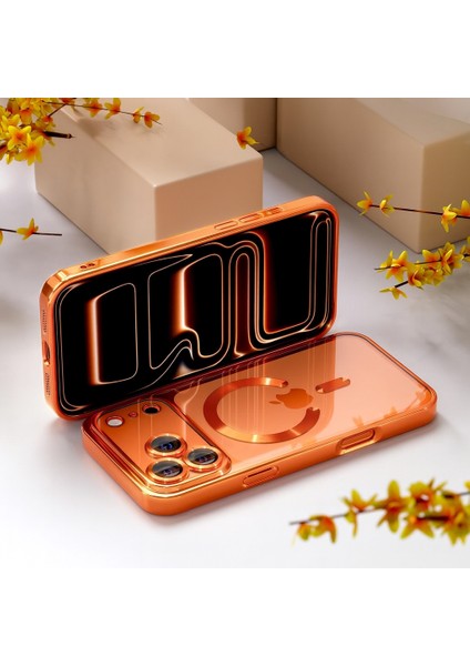 iPhone 17 Pro Max Uyumlu Magsafe Destekli Kamera Korumalı Şeffaf Yumuşak Telefon Kılıfı