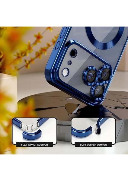 iPhone 17 Pro Max Uyumlu Magsafe Destekli Kamera Korumalı Şeffaf Yumuşak Telefon Kılıfı fiyatları