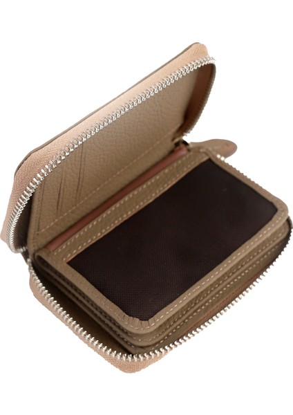 Hakiki Deri Kadın Fermuarlı Cüzdan Küçük Boy Çok Bölmeli Tozluğu ile Birlikte fiyatları