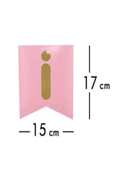 Iyi Ki Doğdun Banner Canlı Rengarenk Yazısı Altın Gold Karton Doğum Günü Yazısı Flama fırsatları