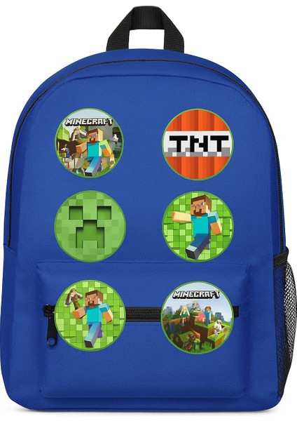 P.Lisanslı Yaka çanta rozeti MİNECRAFT 6LI fiyatları