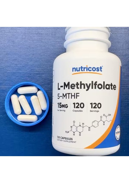 cost L-Methylfolate Women's Health 15MG 5-Mthf Vegan 120 Capsules
