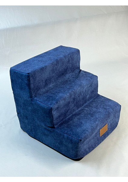 Mavi Evcil Hayvan Yatağı ve Merdiveni, Rahat ve Kullanışlı Tasarım