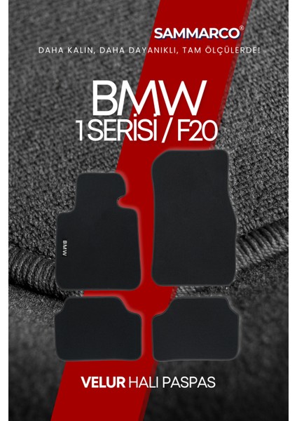Bmw 1 Serisi F20 2015 Halı Paspas Velur Paspas Kumaş Paspas Oto Paspas modelleri