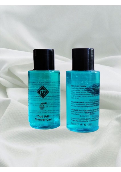 100 ADET Otel Tipi Mini DUŞ JELİ – 35 ml Tek Kullanımlık