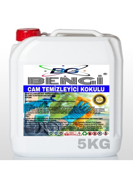 Kokulu Cam Temizleyici 5 kg