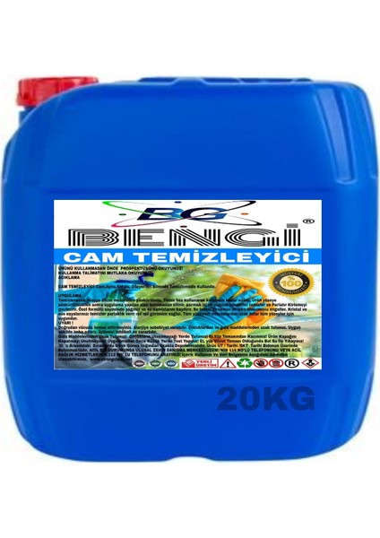 Cam Temizleyici 20KG