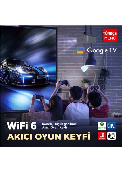Performance V700G 400 Lümen Full Hd Android Projeksiyon Cihazı