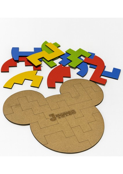 Ahşap Eğitici Puzzle – Renkli Geometrik Şekiller | El-Göz Koordinasyonu, Ince Motor Gelişimi, Eğitici ve Eğlenceli Montessori Oyuncak (3+ Yaş) fiyatları