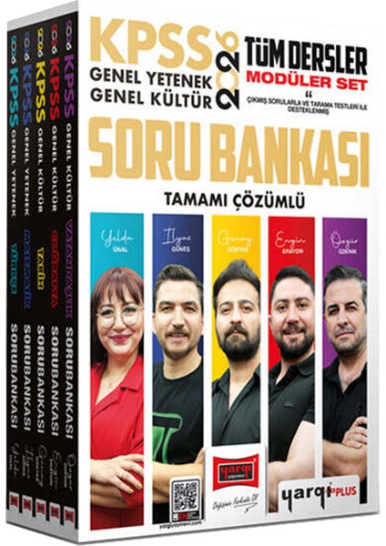 2026 Kpss Konu-Soru Bankası 5 Kitap-5 Deneme-Sözel-Sayısal Mantık-Paragraf-Problemler Çıkmış Sorular modelleri
