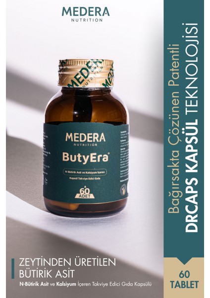 N-Bütirik Asit ve Kalsiyum İçeren Takviye Edici Gıda (Postbiyotik)
