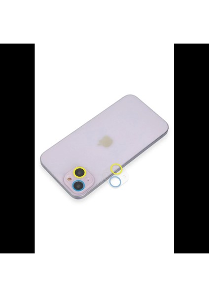 iPhone 13 Renkli Kamera Lens Koruma Cam
