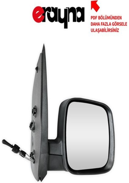 Fiorino Nemo Bıpper 07> Dış Dikiz Aynası Mekanik Sensörlü Sağ A1045M 735460566