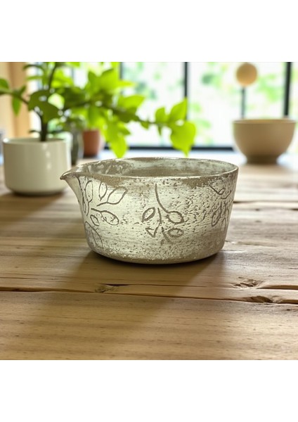 El Yapımı Seramik Matcha Kasesi (Chawan)