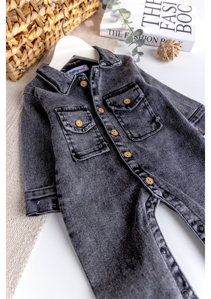 Esnek Erkek Bebek Kot Tulum 100% Cotton modelleri