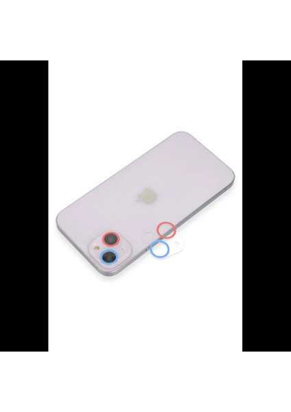 iPhone 13 Renkli Kamera Lens Koruma Cam