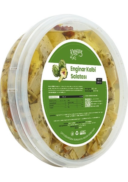 Enginar Kalbi Salatası 500G fiyatları
