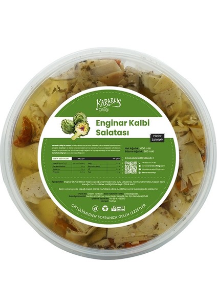 Enginar Kalbi Salatası 500G modelleri