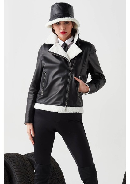 Marita Hakiki Deri Içi Kürklü Kadın Ceket fırsatları