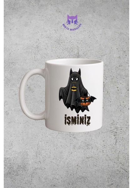 Batman Halloween Edition Kişiye Özel Kupa Bardak