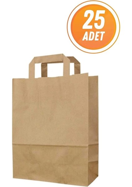 Karton Çanta Kağıt Poşet 28X16X29CM 25 Adet