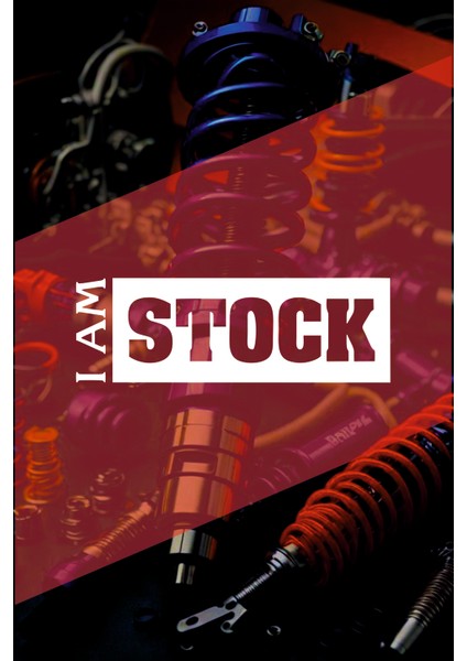 I Am Stock 15X5CM Yazı Jdm Araba-Moto Cam Laptop Etiket Hologram Sticker Etiket