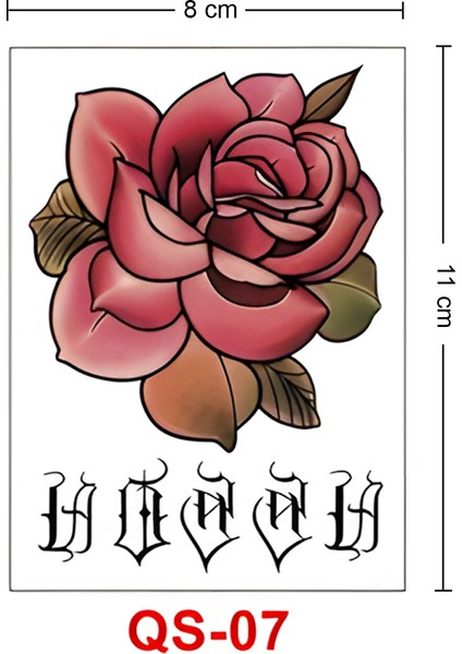 El Üzeri Gül Dövmesi Gül Modelli El Dövmesi fiyatları